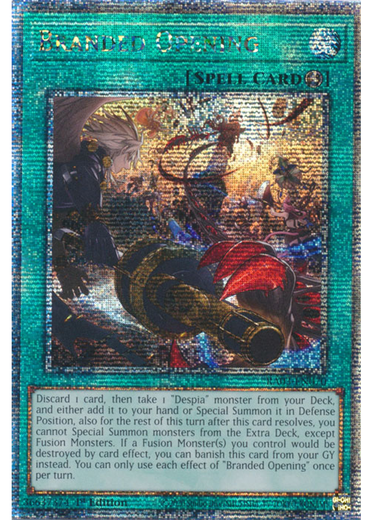 Branded Opening (Quarter Century Secret Rare 1st Edition)