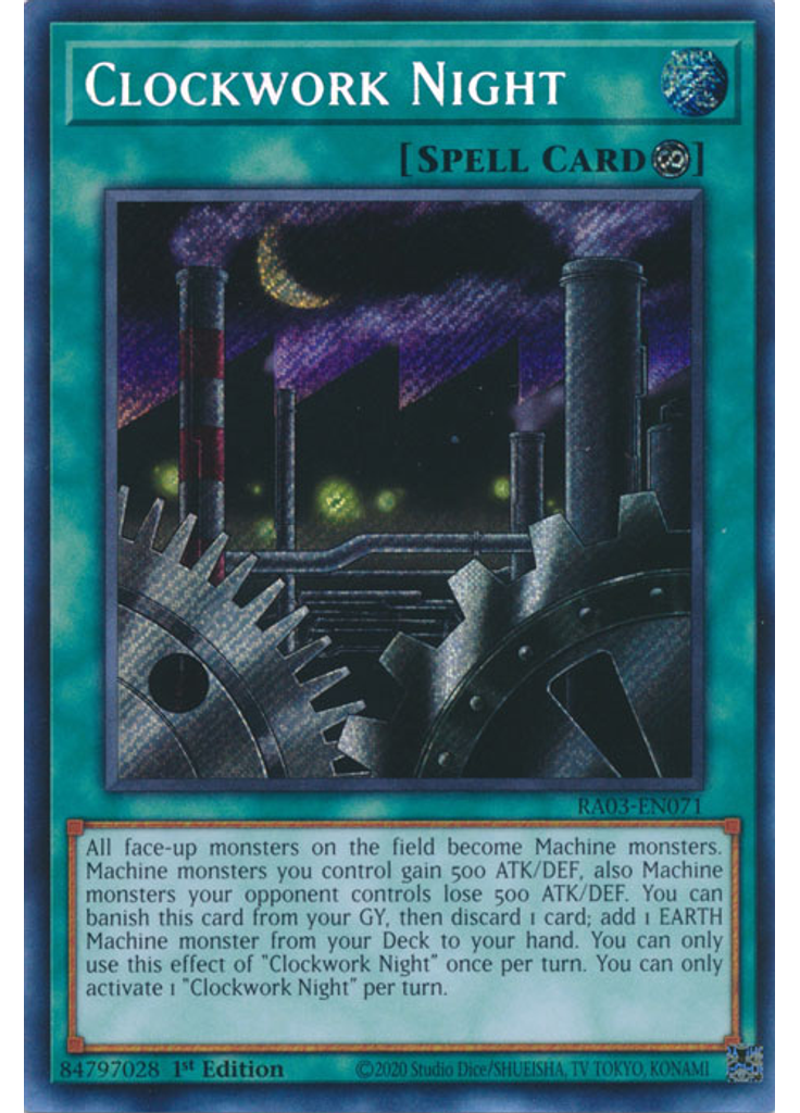 Clockwork Night (Secret Rare 1st Edition)