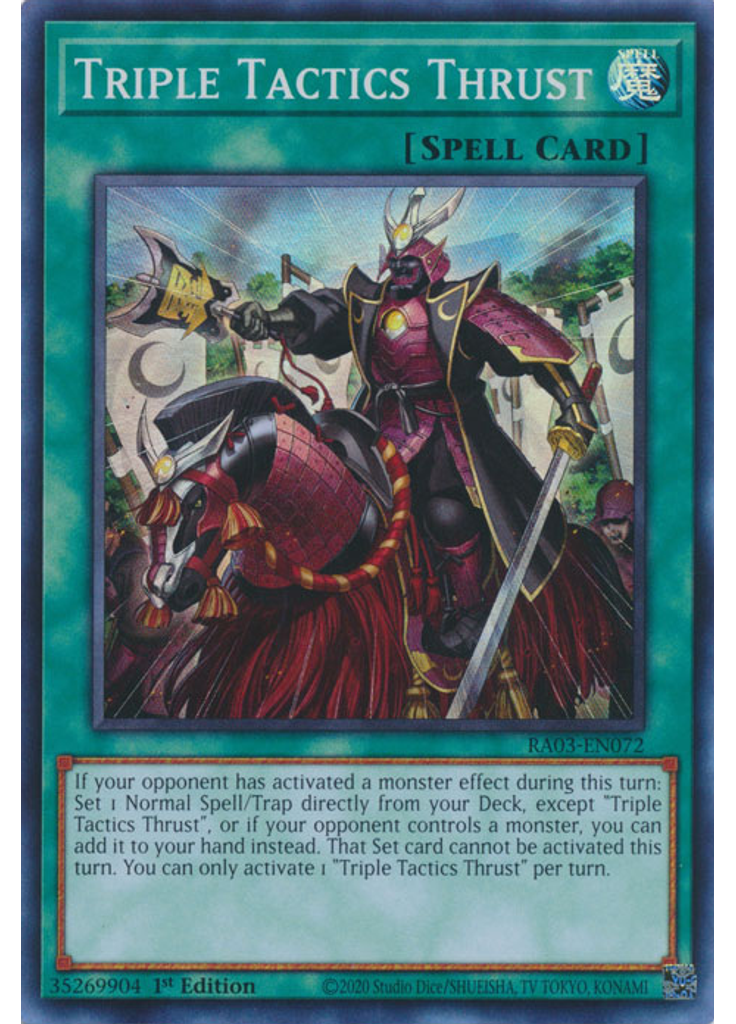 Triple Tactics Thrust