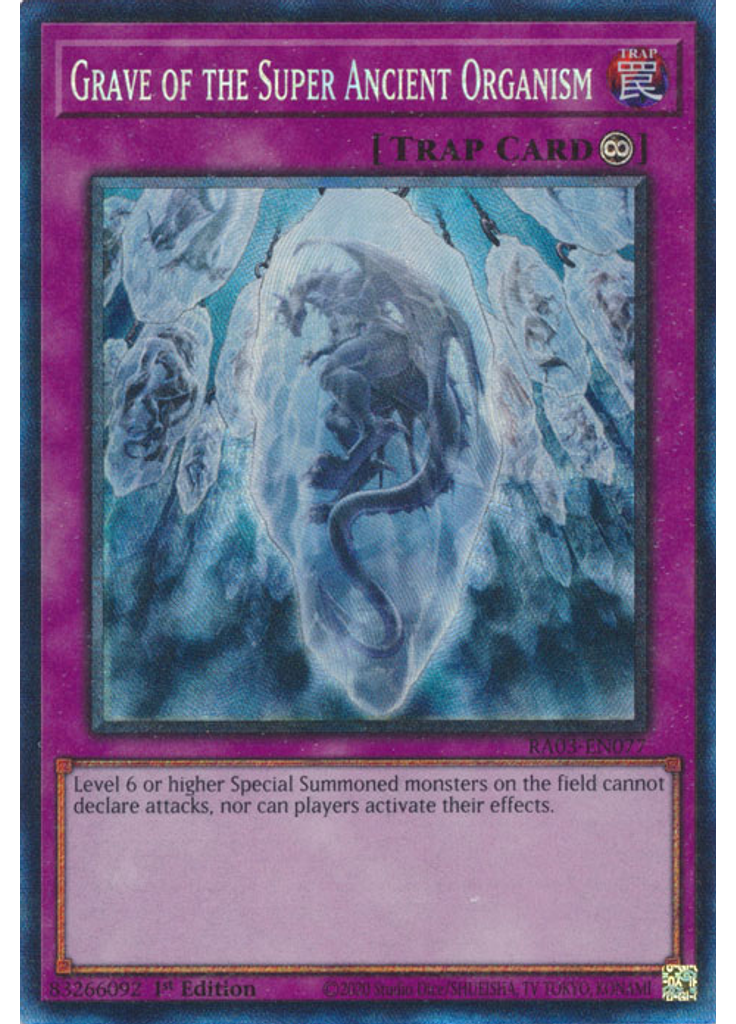 Grave of the Super Ancient Organism (Collectors Rare 1st Edition)