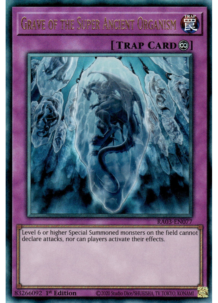 Grave of the Super Ancient Organism (Ultimate Rare 1st Edition)