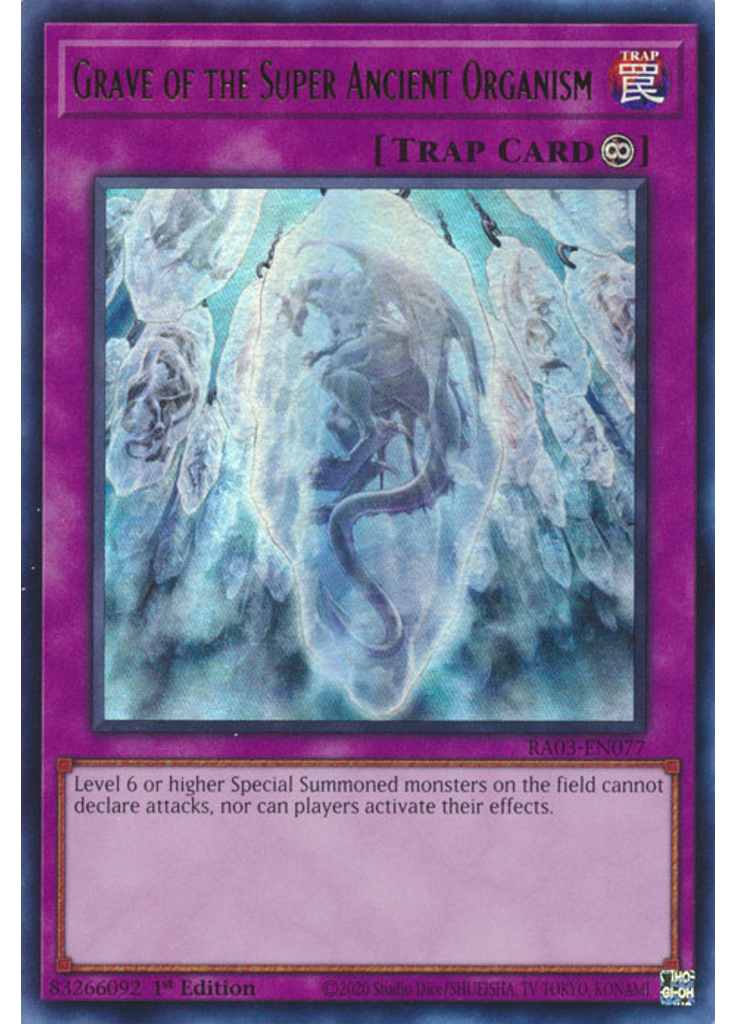 Grave of the Super Ancient Organism (Ultra Rare 1st Edition)