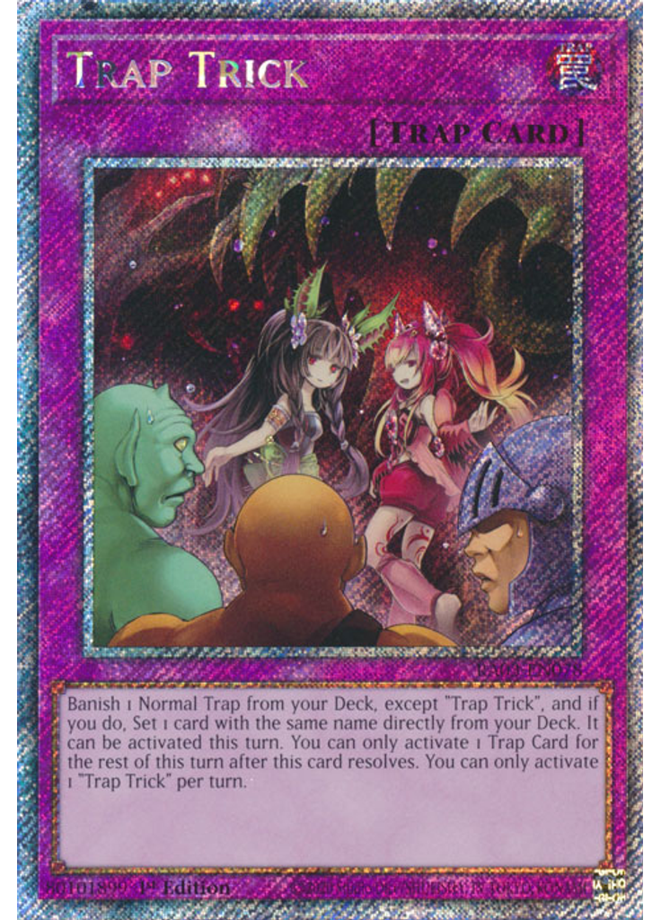 Trap Trick (Platinum Secret Rare 1st Edition)