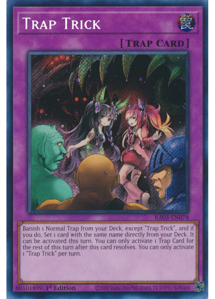 Trap Trick (Secret Rare 1st Edition)