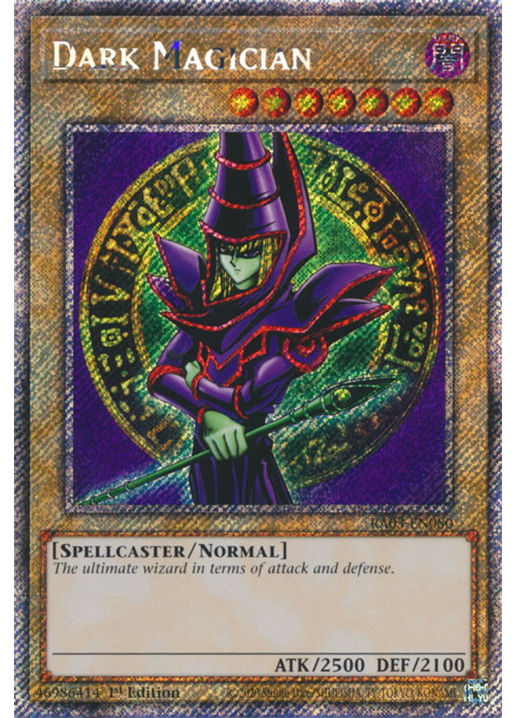 Dark Magician (Platinum Secret Rare 1st Edition)