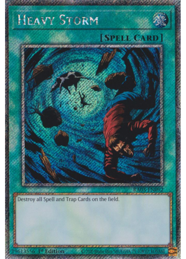 Heavy Storm (Platinum Secret Rare 1st Edition)