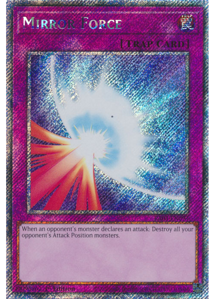 Mirror Force (Platinum Secret Rare 1st Edition)