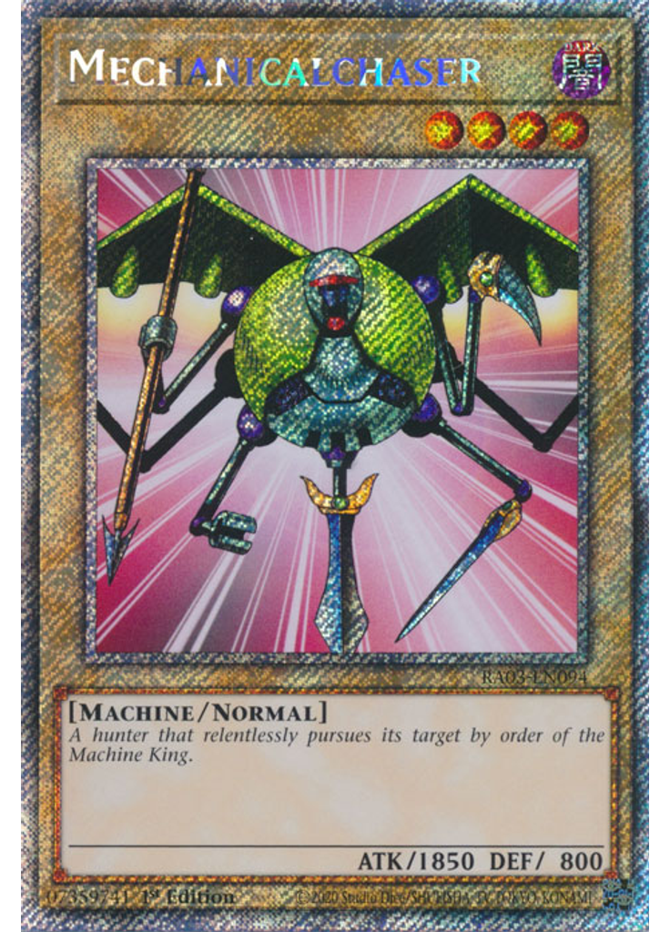 Mechanicalchaser (Platinum Secret Rare 1st Edition)