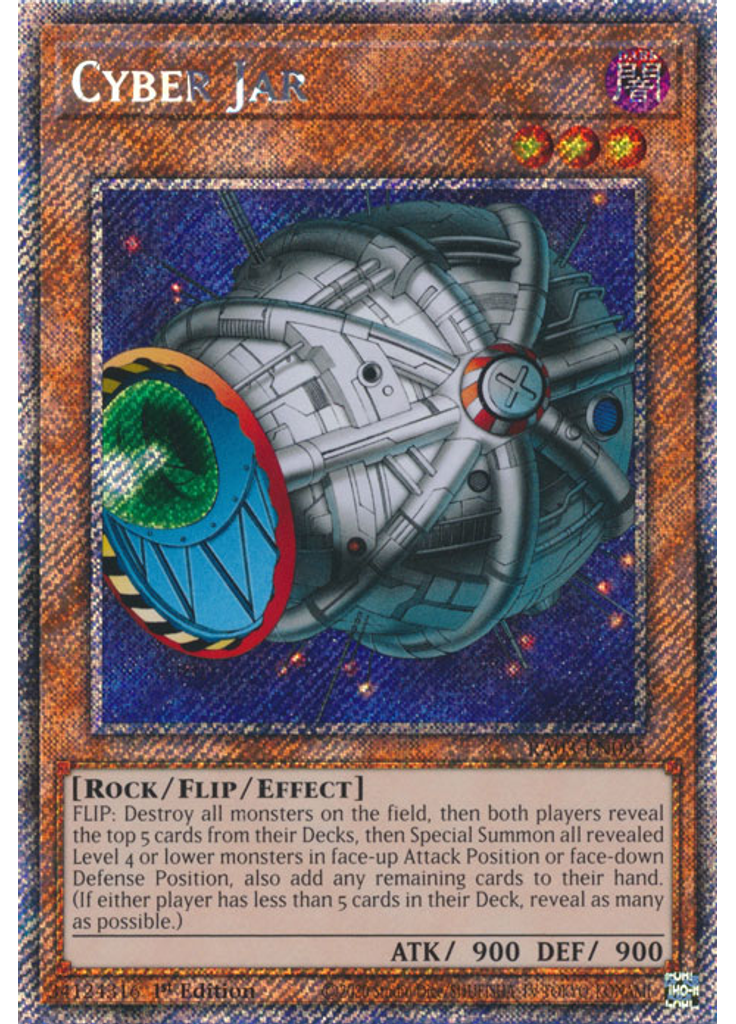 Cyber Jar (Platinum Secret Rare 1st Edition)