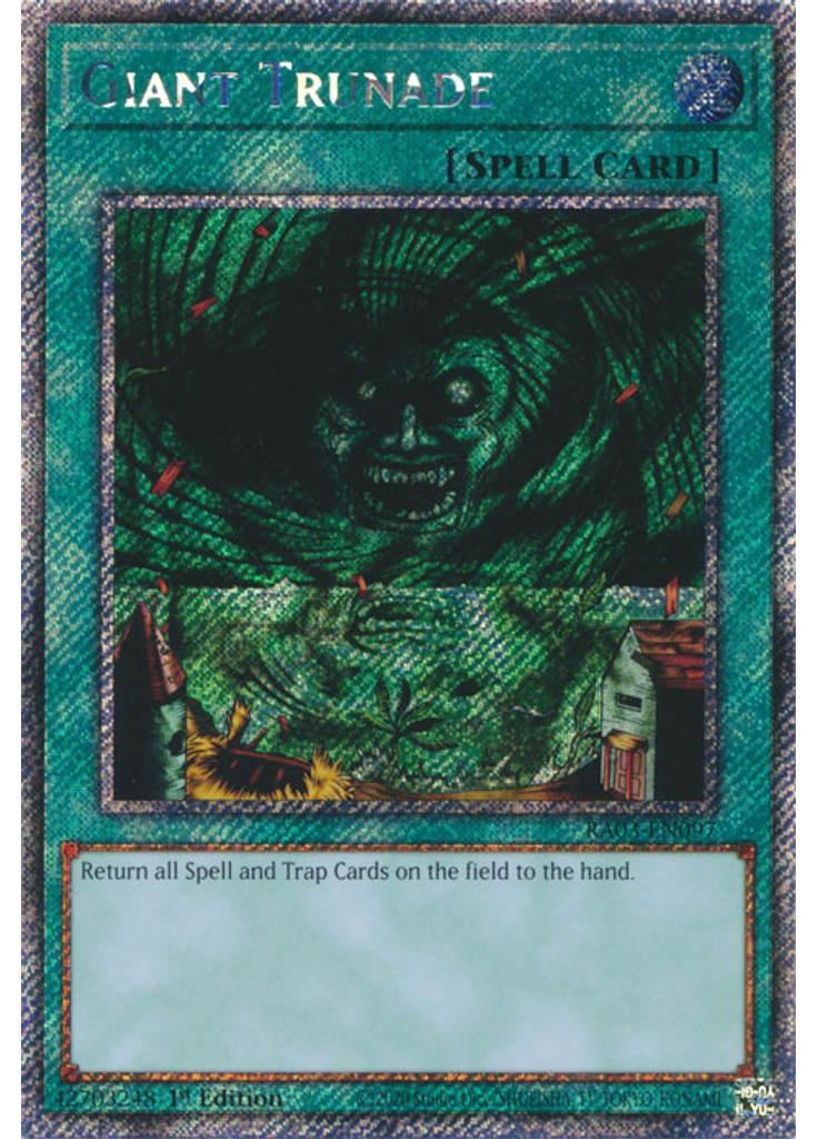 Giant Trunade (Platinum Secret Rare 1st Edition)