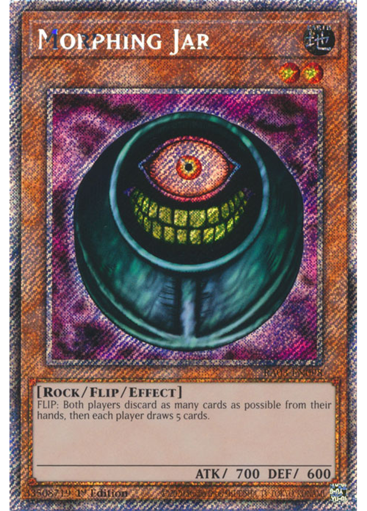 Morphing Jar (Platinum Secret Rare 1st Edition)