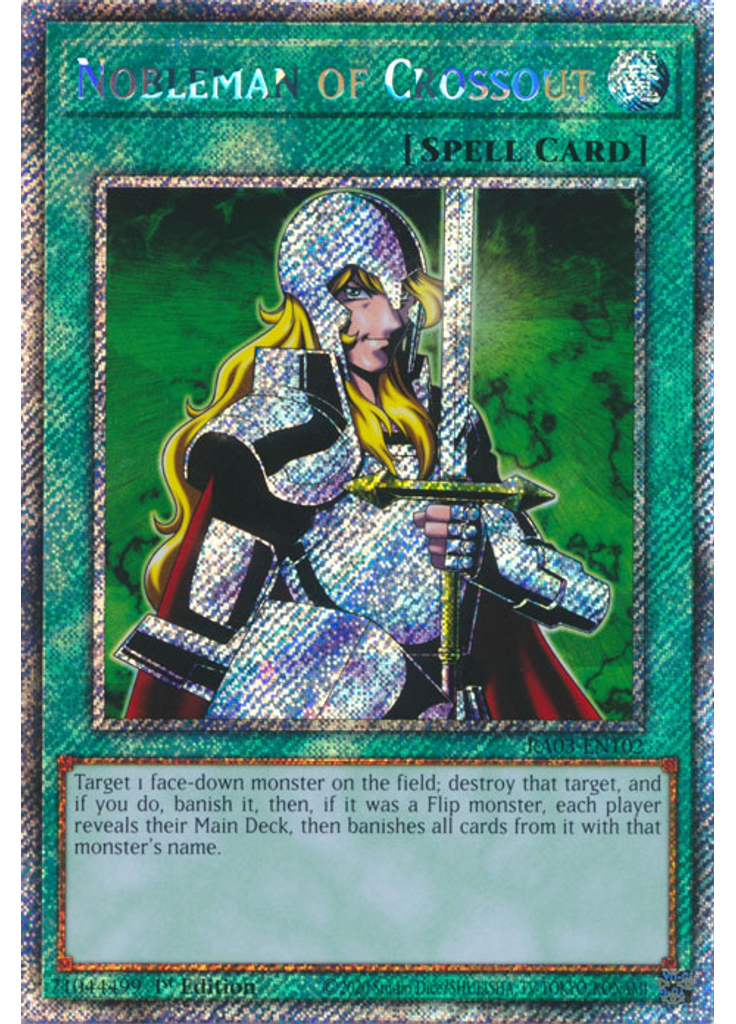 Nobleman of Crossout (Platinum Secret Rare 1st Edition)