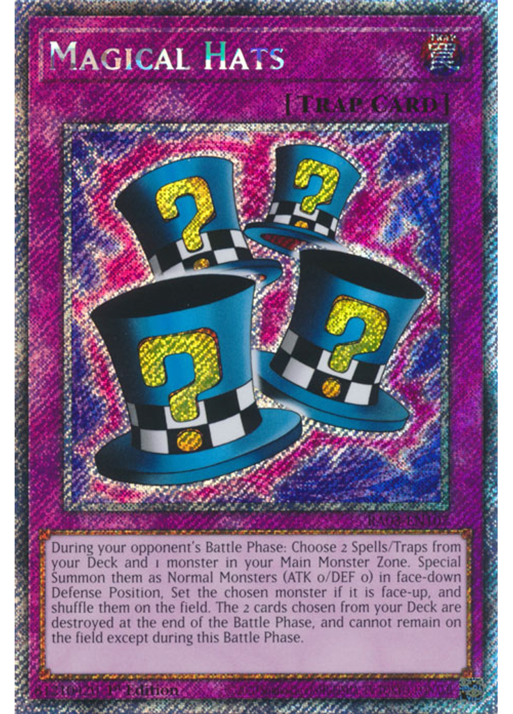 Magical Hats (Platinum Secret Rare 1st Edition)