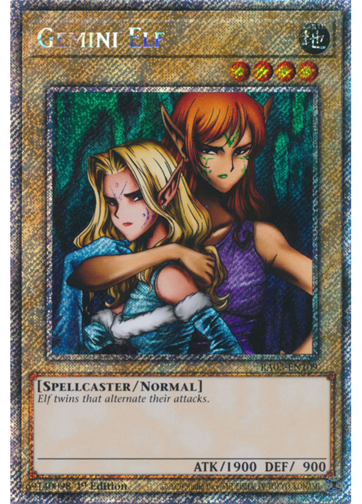 Gemini Elf (Platinum Secret Rare 1st Edition)