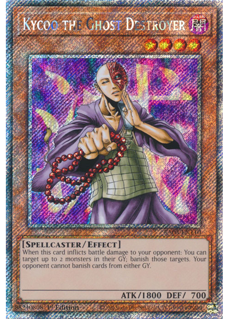 Kycoo the Ghost Destroyer (Platinum Secret Rare 1st Edition)