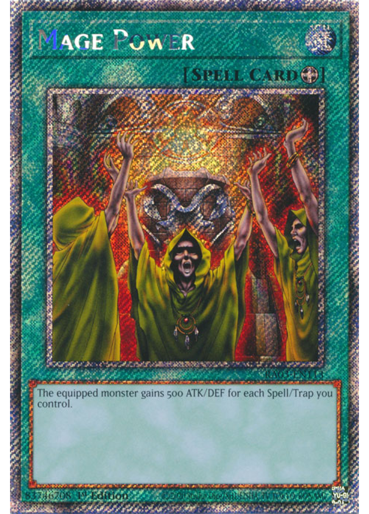 Mage Power (Platinum Secret Rare 1st Edition)