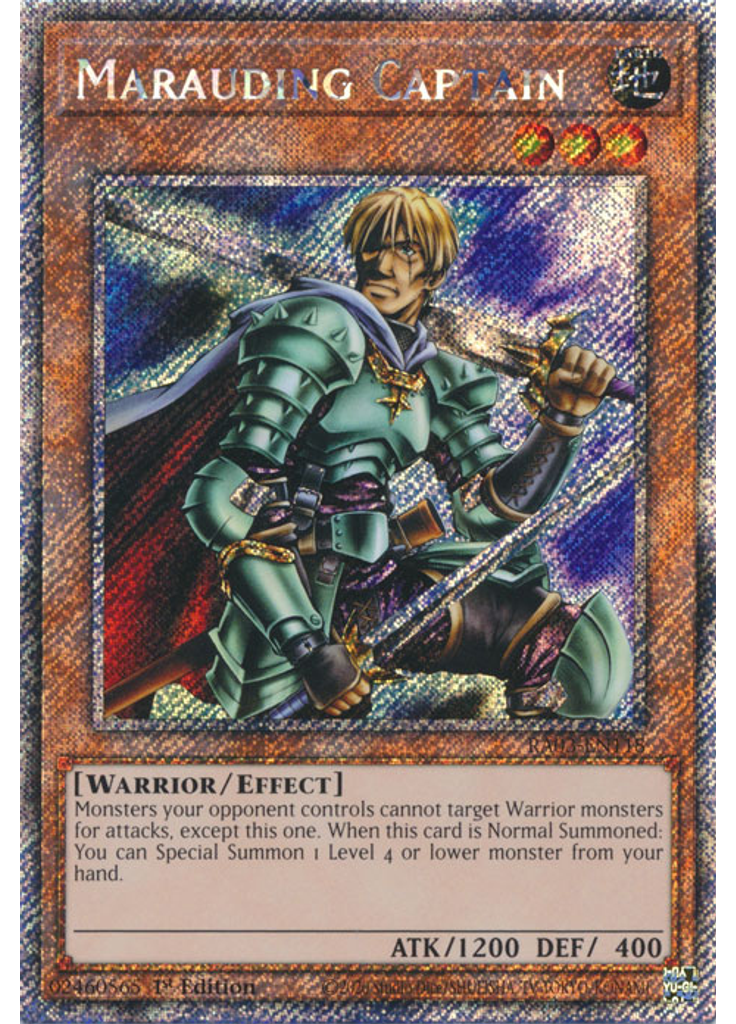Marauding Captain (Platinum Secret Rare 1st Edition)