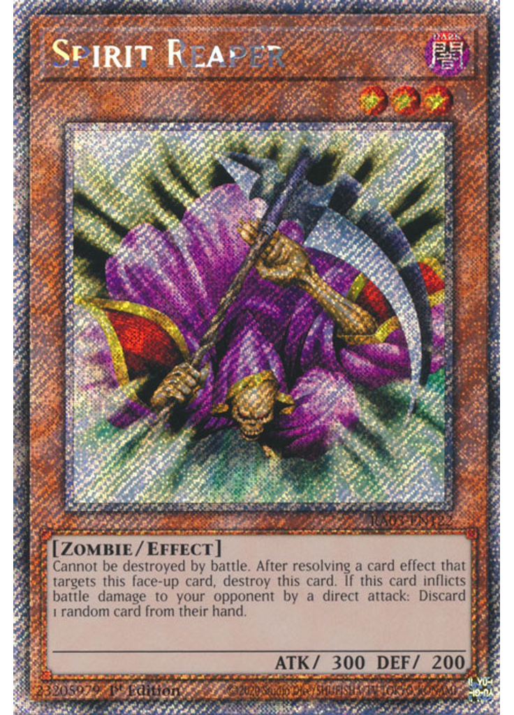 Spirit Reaper (Platinum Secret Rare 1st Edition)
