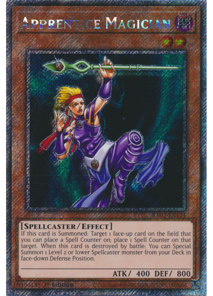 Apprentice Magician (Platinum Secret Rare 1st Edition)
