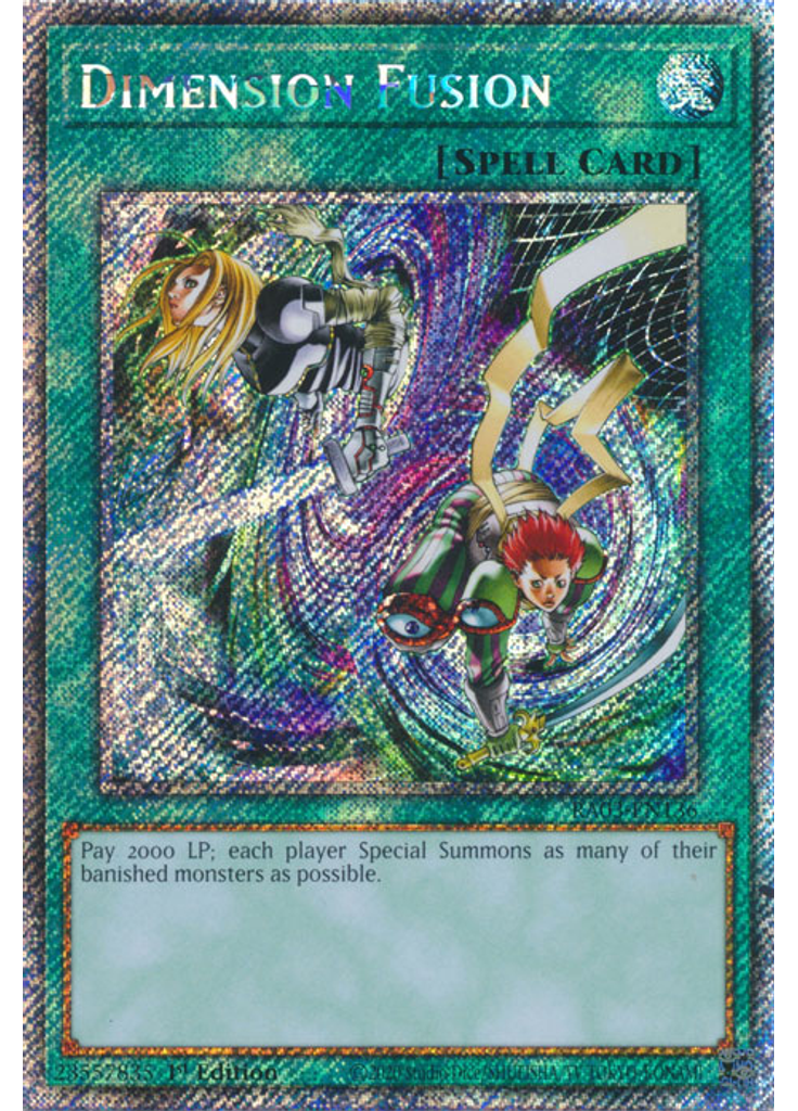 Dimension Fusion (Platinum Secret Rare 1st Edition)