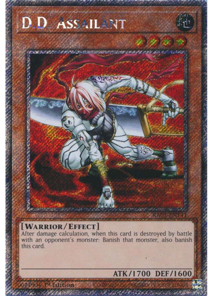 D.D. Assailant (Platinum Secret Rare 1st Edition)