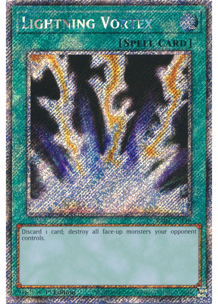 Lightning Vortex (Platinum Secret Rare 1st Edition)