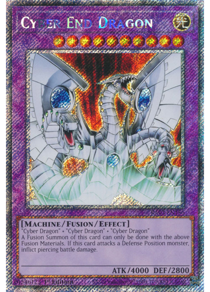 Cyber End Dragon (Platinum Secret Rare 1st Edition)
