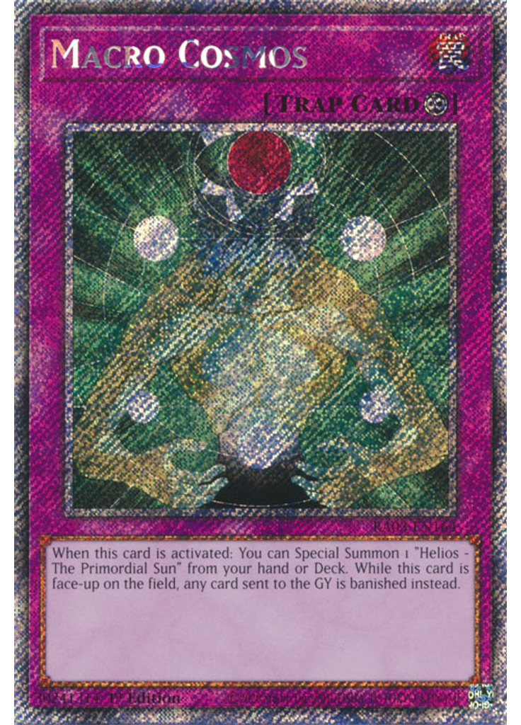 Macro Cosmos (Platinum Secret Rare 1st Edition)