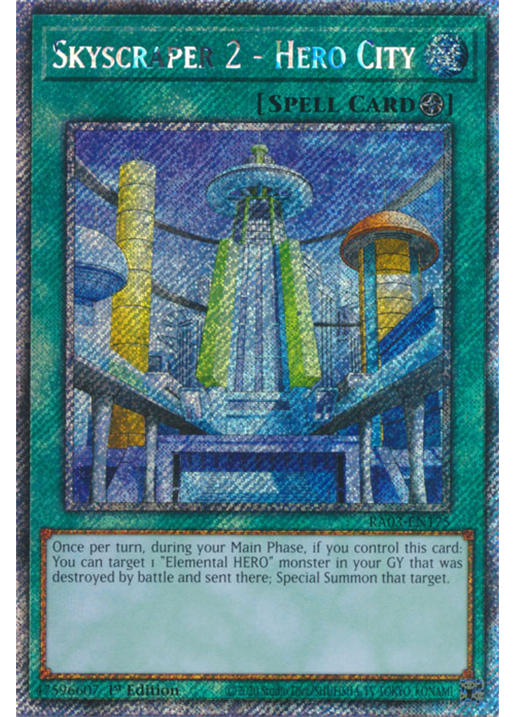 Skyscraper 2 - Hero City (Platinum Secret Rare 1st Edition)