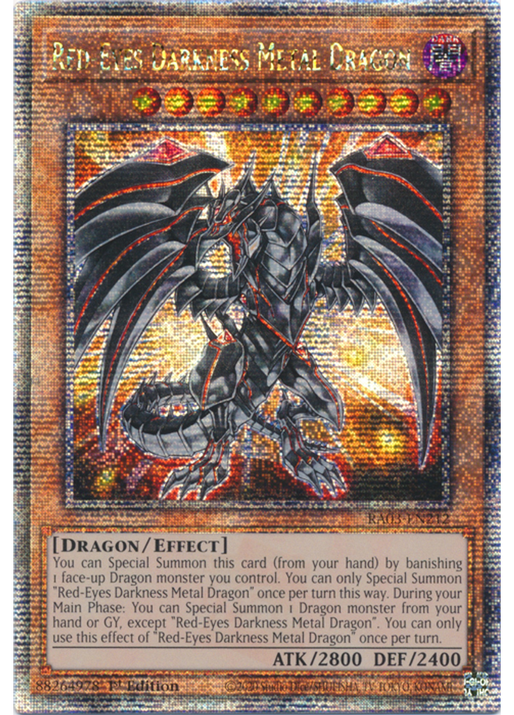 Red-Eyes Darkness Metal Dragon