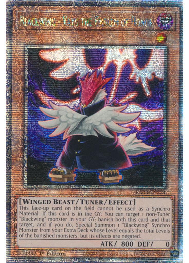 Blackwing - Vayu the Emblem of Honor