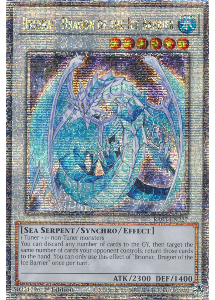 Brionac, Dragon of the Ice Barrier
