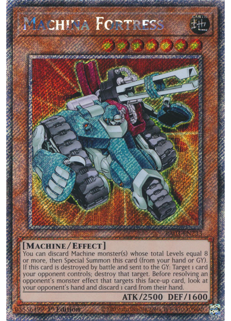 Machina Fortress (Platinum Secret Rare 1st Edition)