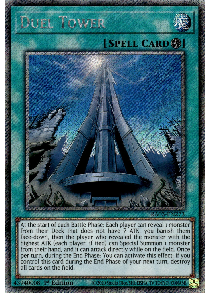 Duel Tower (Platinum Secret Rare 1st Edition)