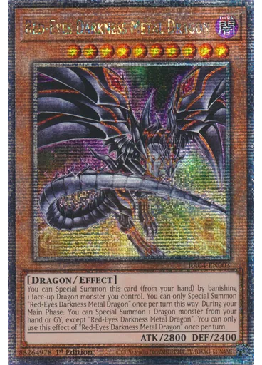 Red-Eyes Darkness Metal Dragon