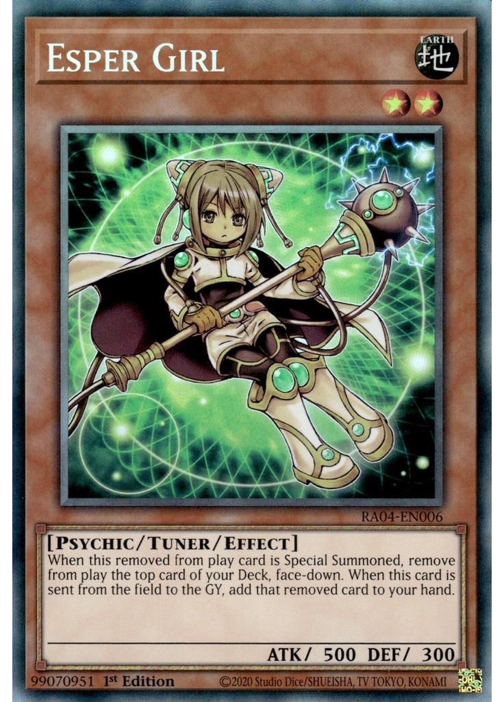 Esper Girl (Collectors Rare 1st Edition)