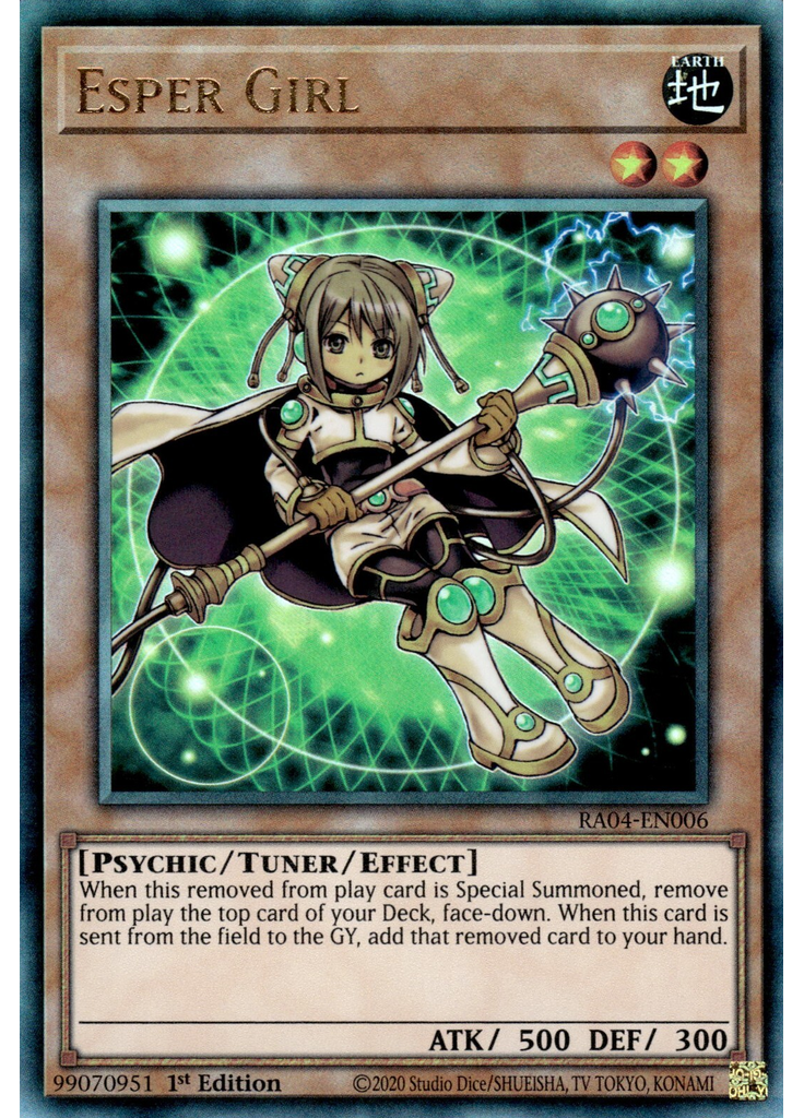 Esper Girl (Ultimate Rare 1st Edition)
