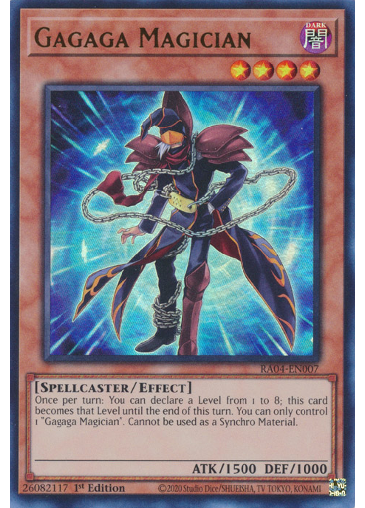 Gagaga Magician (Ultra Rare 1st Edition)