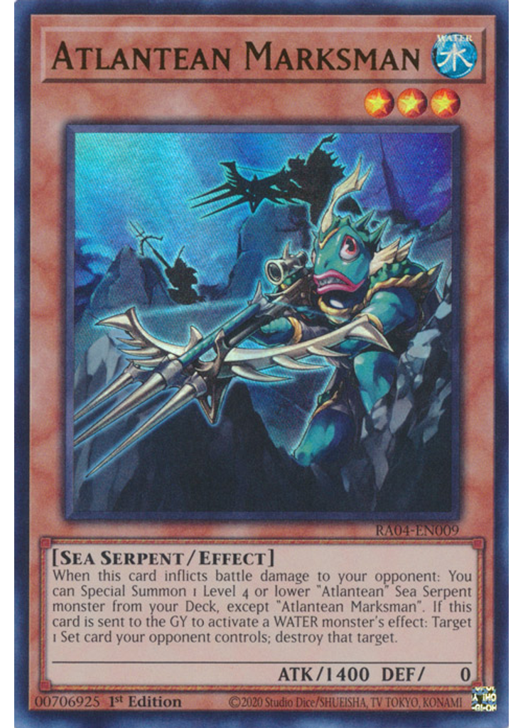 Atlantean Marksman (Ultra Rare 1st Edition)