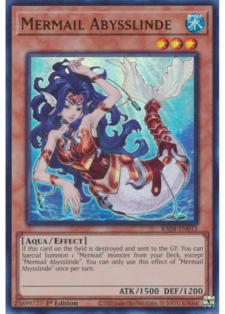 Mermail Abysslinde (Ultra Rare 1st Edition)
