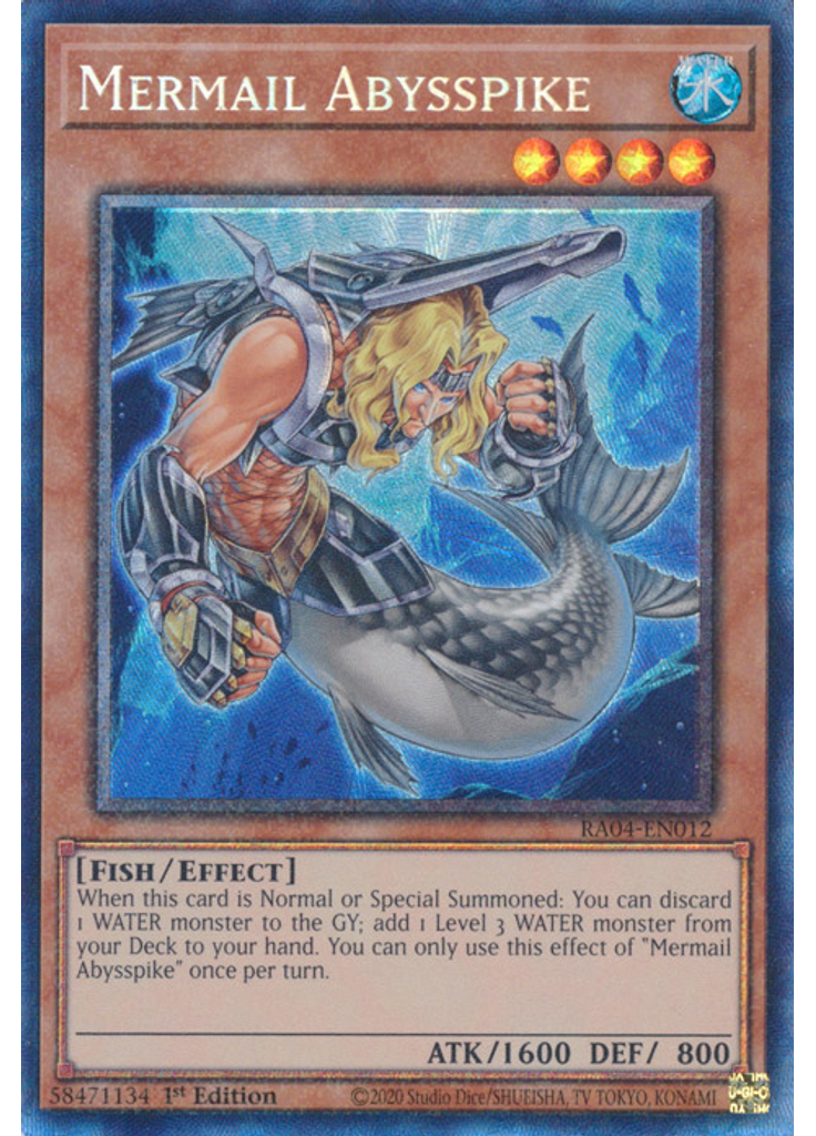 Mermail Abysspike (Collectors Rare 1st Edition)