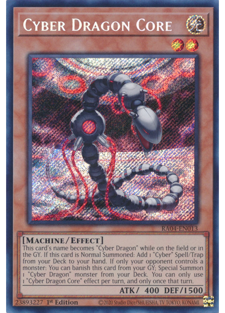 Cyber Dragon Core (Secret Rare 1st Edition)