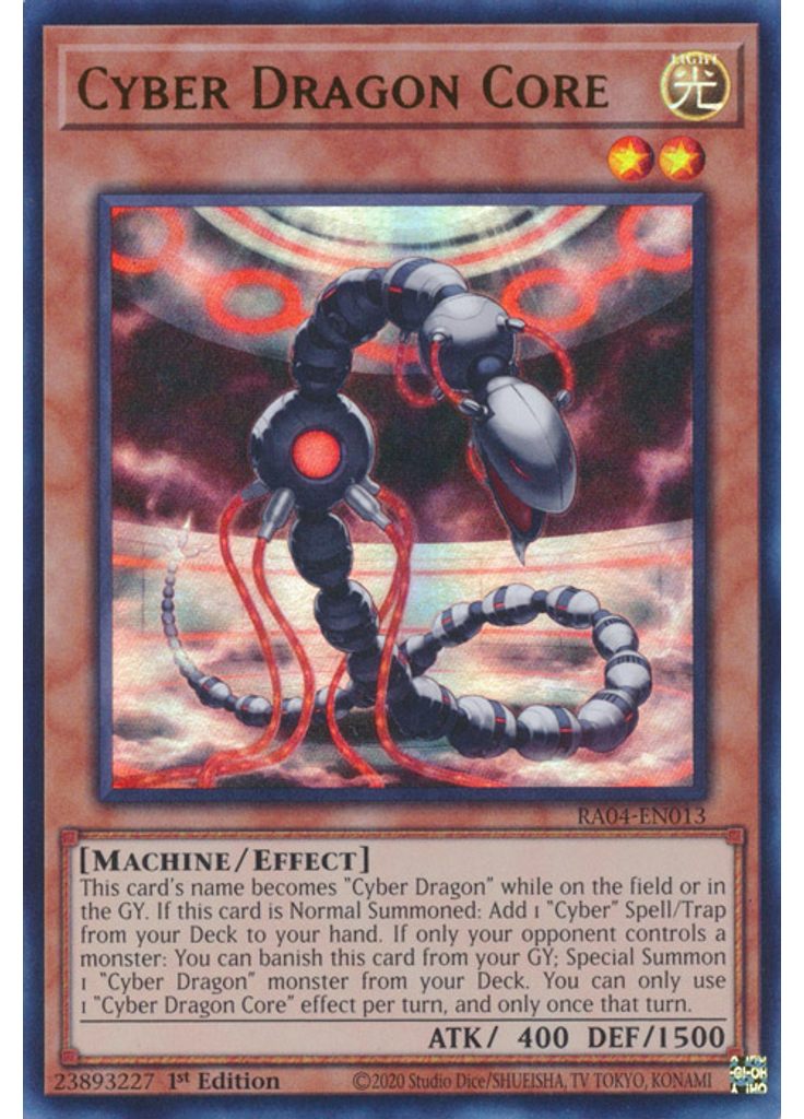 Cyber Dragon Core (Ultra Rare 1st Edition)