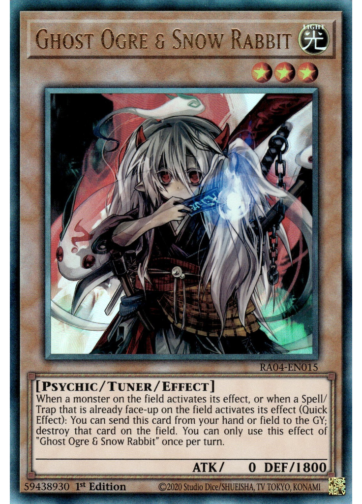 Ghost Ogre & Snow Rabbit (Ultimate Rare 1st Edition)