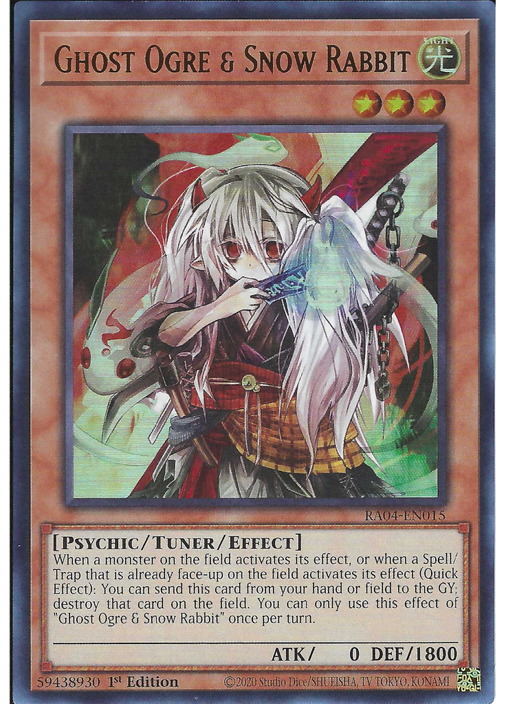 Ghost Ogre & Snow Rabbit (Ultra Rare 1st Edition)