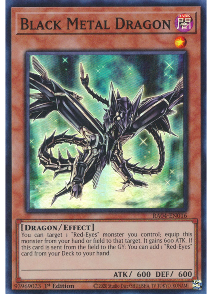 Black Metal Dragon