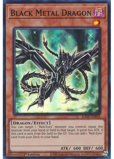 Black Metal Dragon