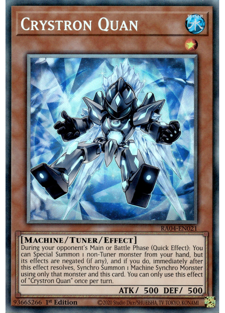 Crystron Quan (Collectors Rare 1st Edition)