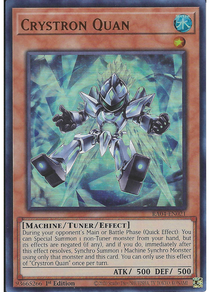 Crystron Quan (Ultra Rare 1st Edition)