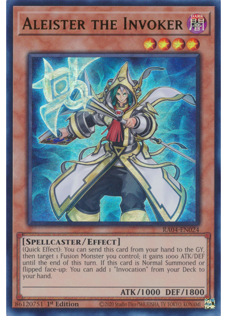 Aleister the Invoker (Ultra Rare 1st Edition)